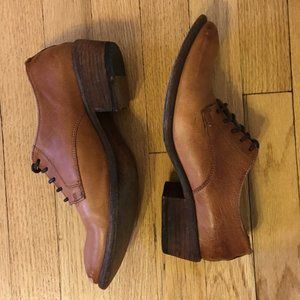 Frye Carson Oxford - Tan Leather